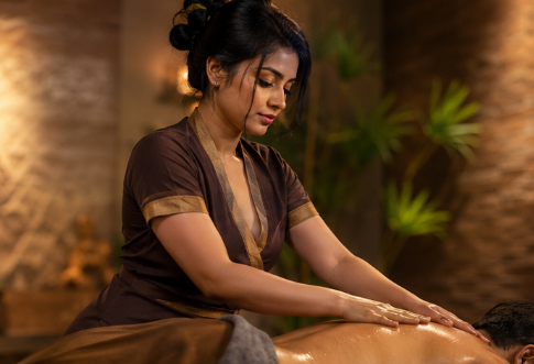 Swedish body massage treatment